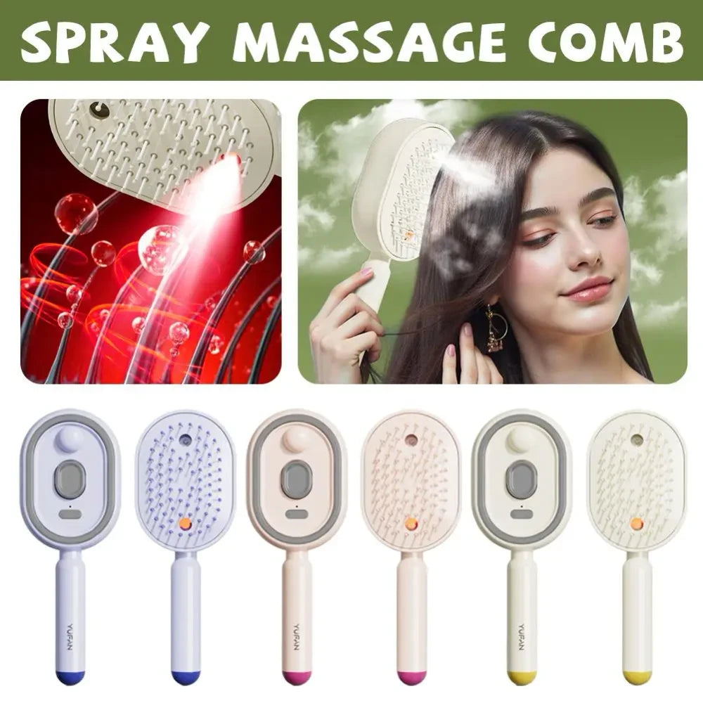 Electric Steam Detangling Brush