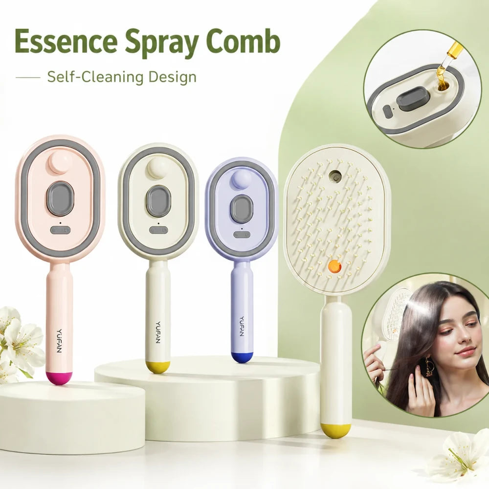 Electric Steam Detangling Brush