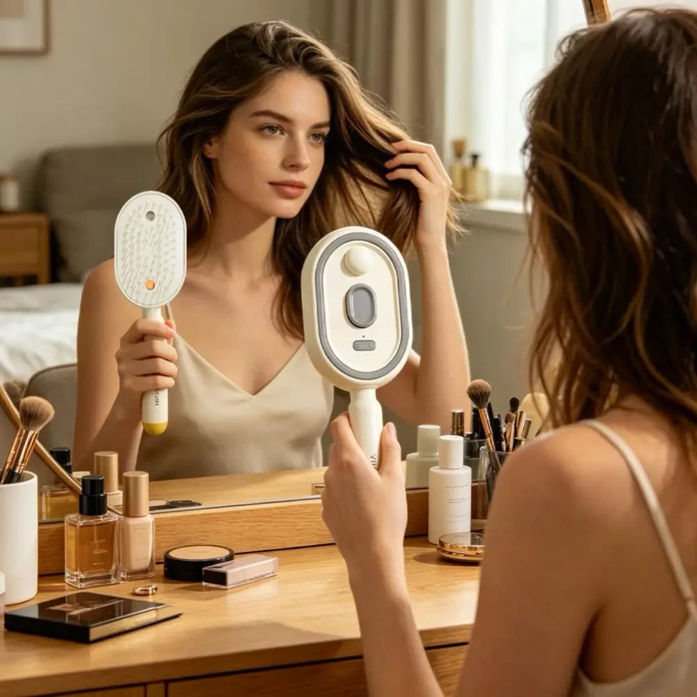 Electric Steam Detangling Brush