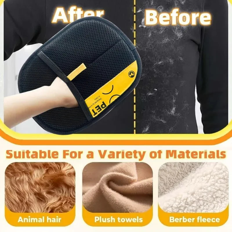 Electrostatic Pet Hair Removal Glove