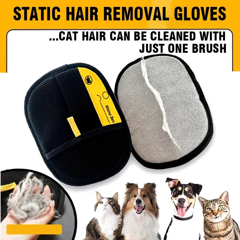 Electrostatic Pet Hair Removal Glove